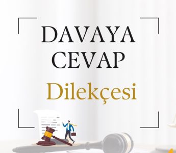 Davaya Cevap Dilekçesi Yazdırma